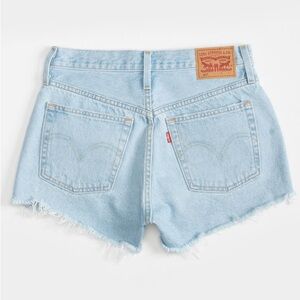 Levi's Women's 501 high rise denim shorts